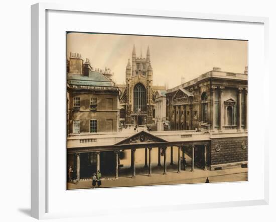 The Grand Pump Room, Bath, Somerset, C1925-null-Framed Giclee Print