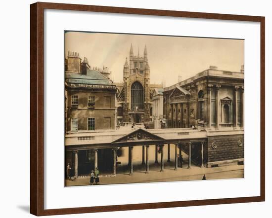 The Grand Pump Room, Bath, Somerset, C1925-null-Framed Giclee Print