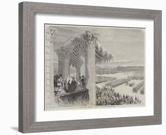 The Grand Review in the Champ De Mars-null-Framed Giclee Print