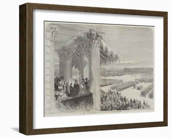 The Grand Review in the Champ De Mars-null-Framed Giclee Print