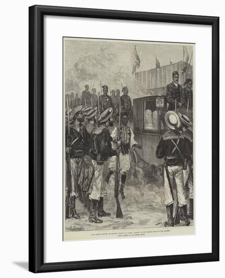 The Grand Review of British Troops at Cairo, Ladies of the Harem Going to the Review-Frank Dadd-Framed Giclee Print