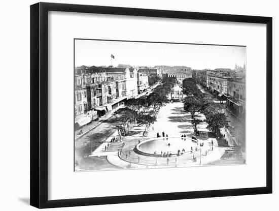 The Grand Square, Alexandria, Egypt, C1910S-null-Framed Giclee Print