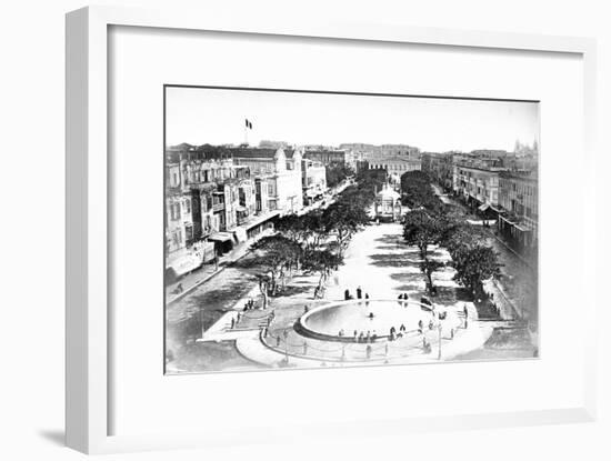 The Grand Square, Alexandria, Egypt, C1910S-null-Framed Giclee Print