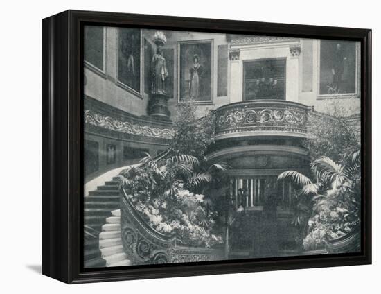 The Grand Staircase at Buckingham Palace, c1899, (1901)-HN King-Framed Premier Image Canvas