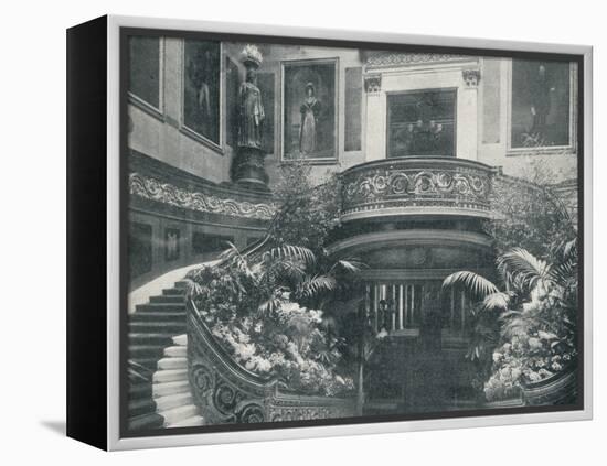 The Grand Staircase at Buckingham Palace, c1899, (1901)-HN King-Framed Premier Image Canvas