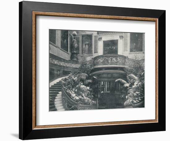 The Grand Staircase at Buckingham Palace, c1899, (1901)-HN King-Framed Photographic Print