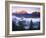 The Grand Tetons from the Snake River Overlook at Dawn, Grand Teton National Park, Wyoming, USA-Dennis Flaherty-Framed Photographic Print