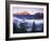 The Grand Tetons from the Snake River Overlook at Dawn, Grand Teton National Park, Wyoming, USA-Dennis Flaherty-Framed Photographic Print