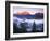 The Grand Tetons from the Snake River Overlook at Dawn, Grand Teton National Park, Wyoming, USA-Dennis Flaherty-Framed Photographic Print