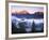 The Grand Tetons from the Snake River Overlook at Dawn, Grand Teton National Park, Wyoming, USA-Dennis Flaherty-Framed Photographic Print