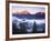 The Grand Tetons from the Snake River Overlook at Dawn, Grand Teton National Park, Wyoming, USA-Dennis Flaherty-Framed Photographic Print