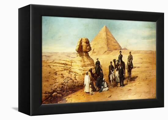 The Grand Tour-Franz Rohrbeck-Framed Premier Image Canvas