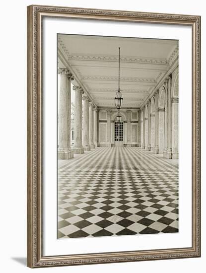 The Grand Trianon-Christian Peacock-Framed Art Print