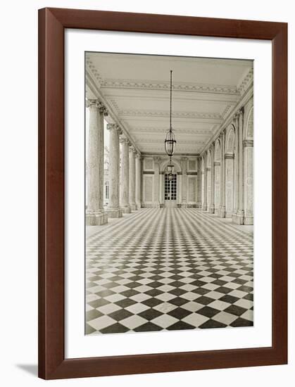 The Grand Trianon-Christian Peacock-Framed Art Print