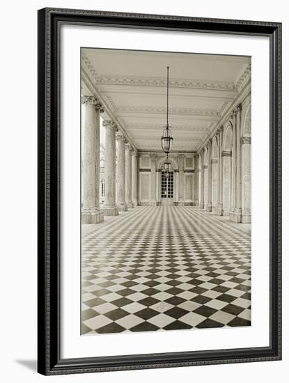 The Grand Trianon-Christian Peacock-Framed Art Print