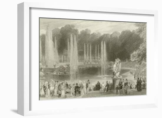 The Grand Waterworks-Eugene-Louis Lami-Framed Giclee Print