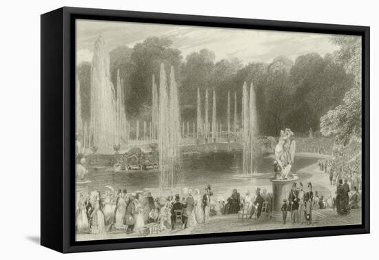 The Grand Waterworks-Eugene-Louis Lami-Framed Premier Image Canvas