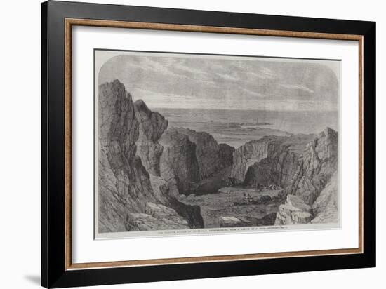 The Granite Quarry at Peterhead, Aberdeenshire-Samuel Read-Framed Giclee Print