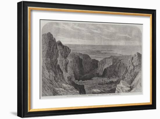 The Granite Quarry at Peterhead, Aberdeenshire-Samuel Read-Framed Giclee Print