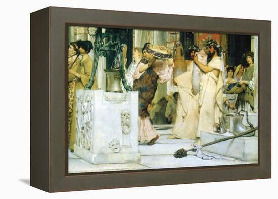 The Grape Harvest Festival, Detail-Sir Lawrence Alma-Tadema-Framed Stretched Canvas