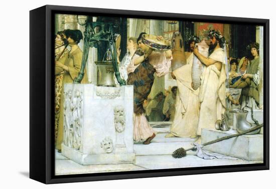 The Grape Harvest Festival, Detail-Sir Lawrence Alma-Tadema-Framed Stretched Canvas