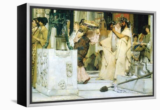 The Grape Harvest Festival, Detail-Sir Lawrence Alma-Tadema-Framed Stretched Canvas