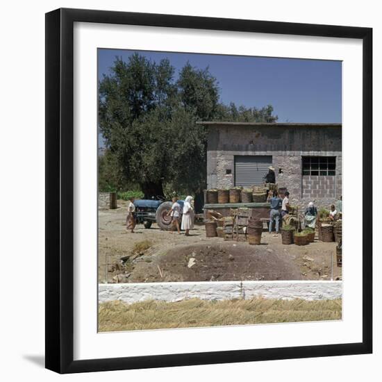 The Grape-Harvest in Rhodes-CM Dixon-Framed Photographic Print
