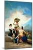 The Grape Harvest or Autumn, 1786-Francisco de Goya-Mounted Giclee Print