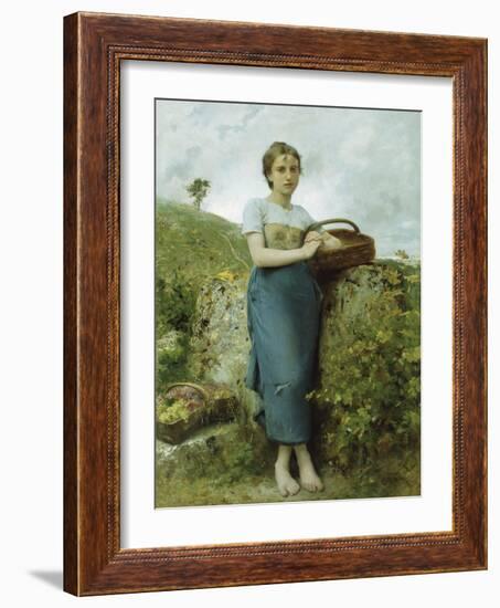 The Grape Picker, 1895-Leon Bazile Perrault-Framed Giclee Print