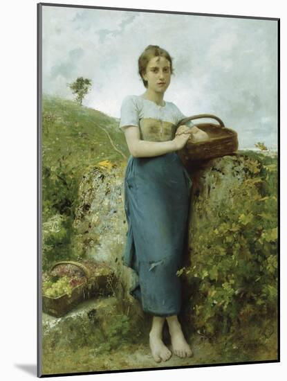 The Grape Picker, 1895-Leon Bazile Perrault-Mounted Giclee Print