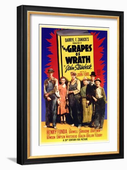 The Grapes of Wrath, 1940-null-Framed Art Print