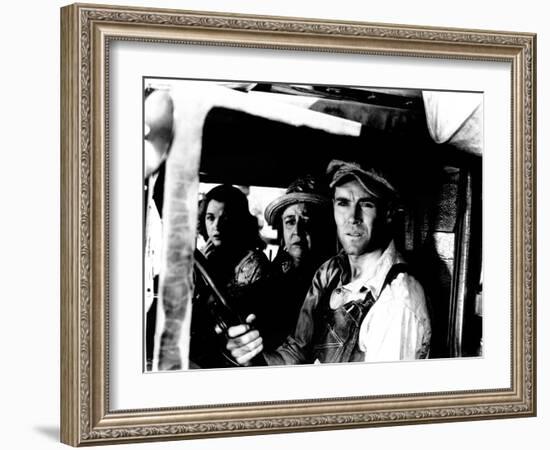 The Grapes of Wrath, Dorris Bowdon, Jane Darwell, Henry Fonda, 1940-null-Framed Photo
