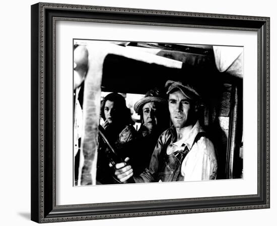 The Grapes of Wrath, Dorris Bowdon, Jane Darwell, Henry Fonda, 1940-null-Framed Photo