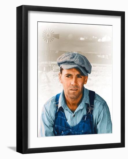 The Grapes of Wrath, Henry Fonda, 1940-null-Framed Photo