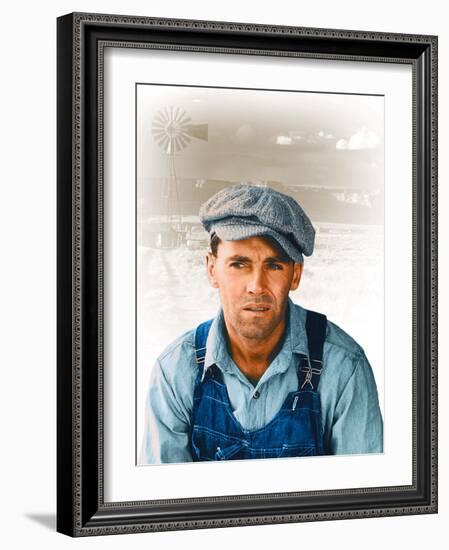 The Grapes of Wrath, Henry Fonda, 1940-null-Framed Photo