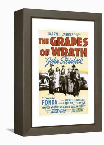 The Grapes of Wrath-null-Framed Stretched Canvas