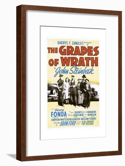 The Grapes of Wrath-null-Framed Premium Giclee Print