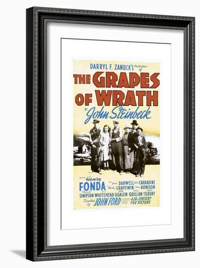 The Grapes of Wrath-null-Framed Premium Giclee Print