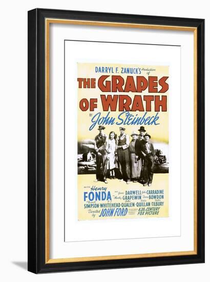 The Grapes of Wrath-null-Framed Premium Giclee Print