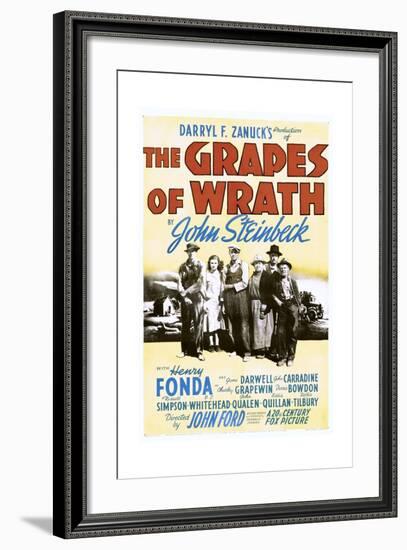 The Grapes of Wrath-null-Framed Art Print