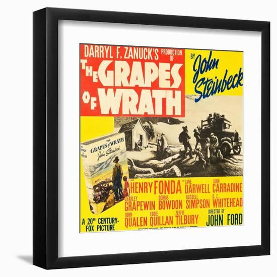 THE GRAPES OF WRATH-null-Framed Art Print