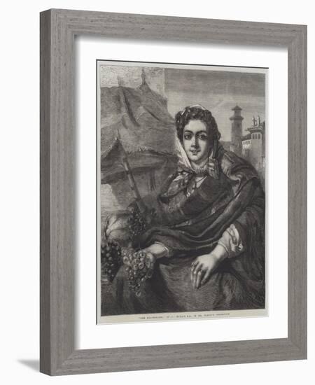 The Grapeseller-John Phillip-Framed Giclee Print