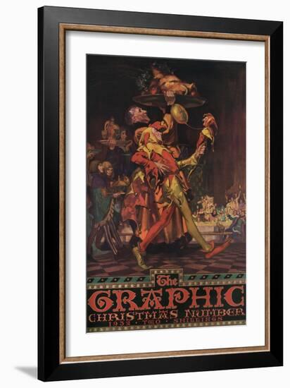 The Graphic Christmas Number Front Cover 1932-Van Jones-Framed Art Print