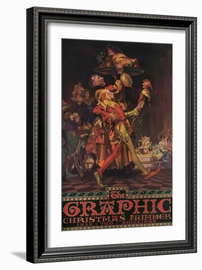 The Graphic Christmas Number Front Cover 1932-Van Jones-Framed Art Print