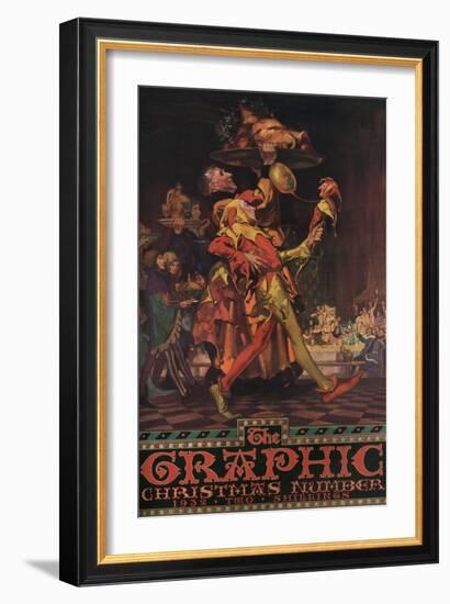 The Graphic Christmas Number Front Cover 1932-Van Jones-Framed Art Print