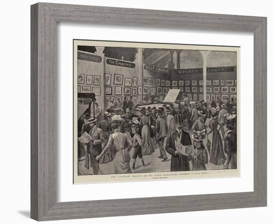 The Graphic Exhibit at the Paris Exhibition, Awarded a Gold Medal-Paul Destez-Framed Giclee Print