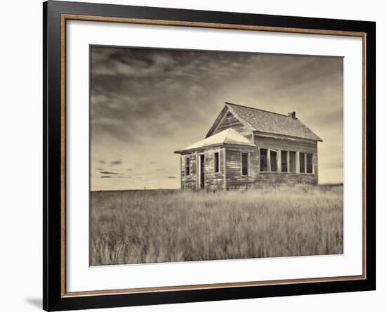 The Grassland's School House-Wink Gaines-Framed Giclee Print