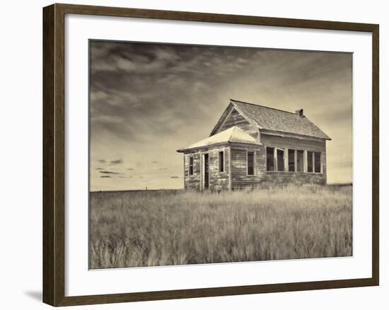 The Grassland's School House-Wink Gaines-Framed Giclee Print