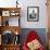 The Grave of an Italian Red Cross Volunteer Nurse, C1918-null-Framed Giclee Print displayed on a wall