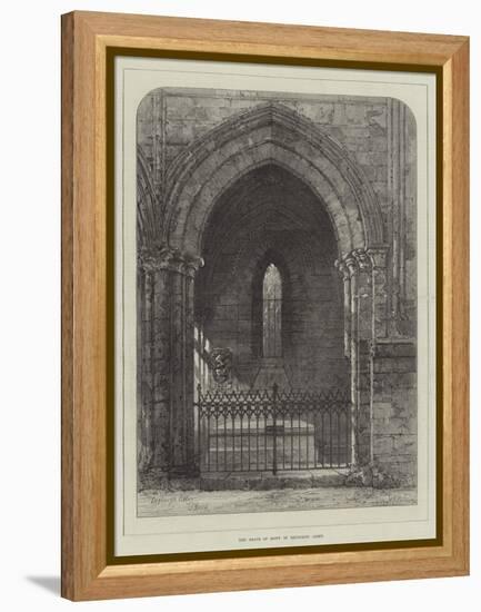 The Grave of Scott in Dryburgh Abbey-Samuel Read-Framed Premier Image Canvas